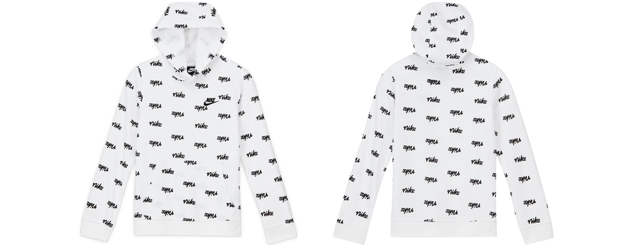 Big Boys Sportswear Printed Pullover Hoodie