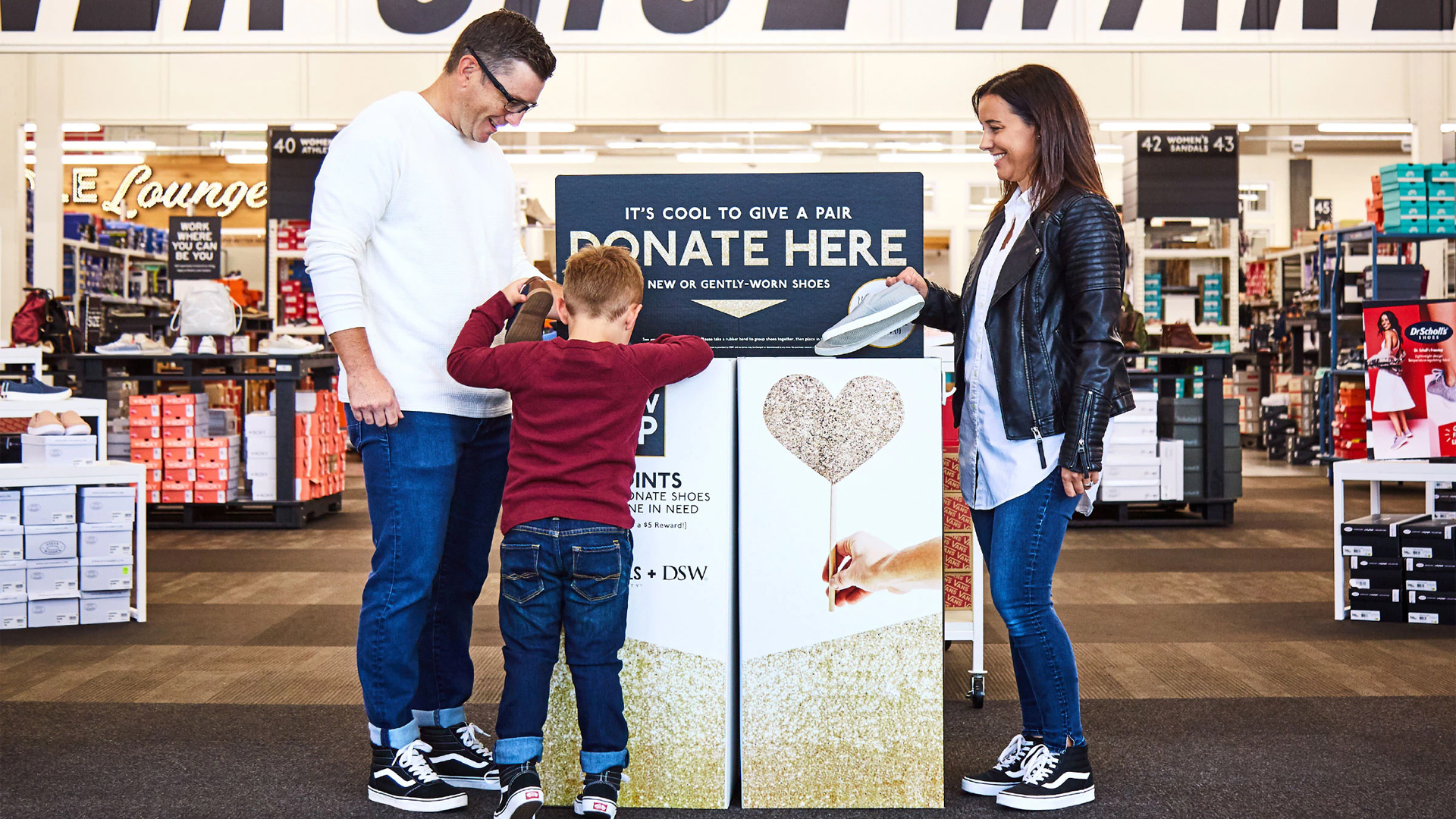 Earn a 10 Reward at DSW for Donating Your Shoes