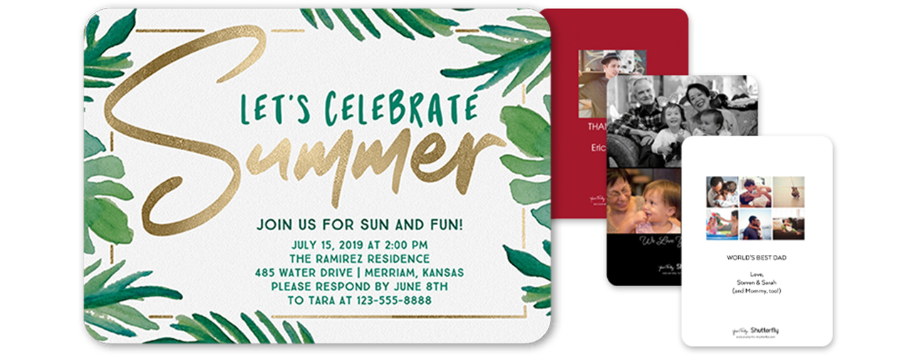 Let’s Celebrate Summer letters