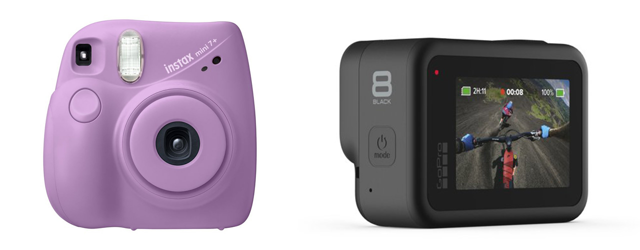 Instax Mini and GoPro HERO8
