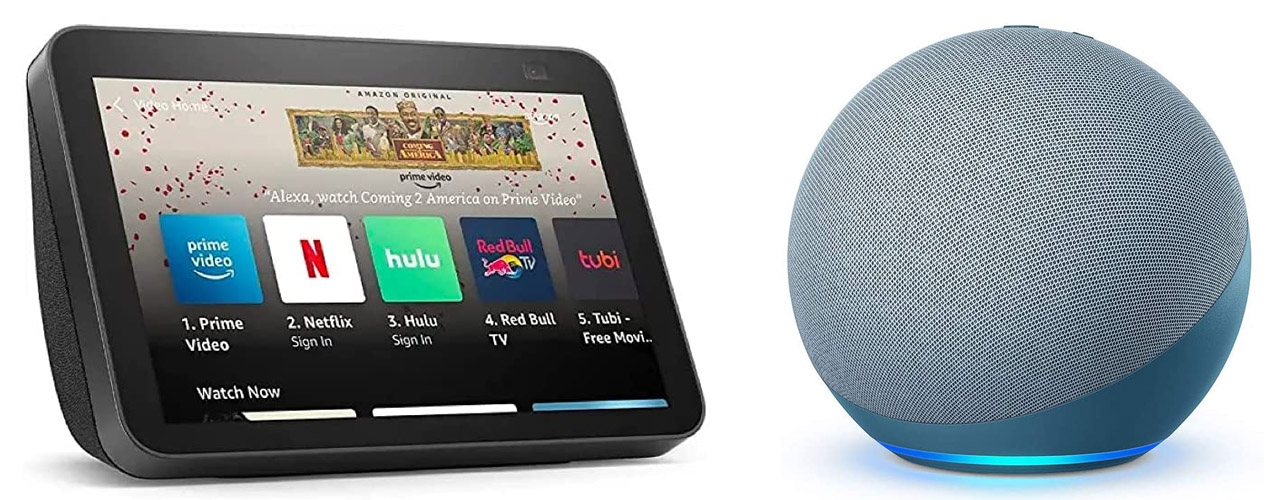 Amazon Smart tablet and speaker