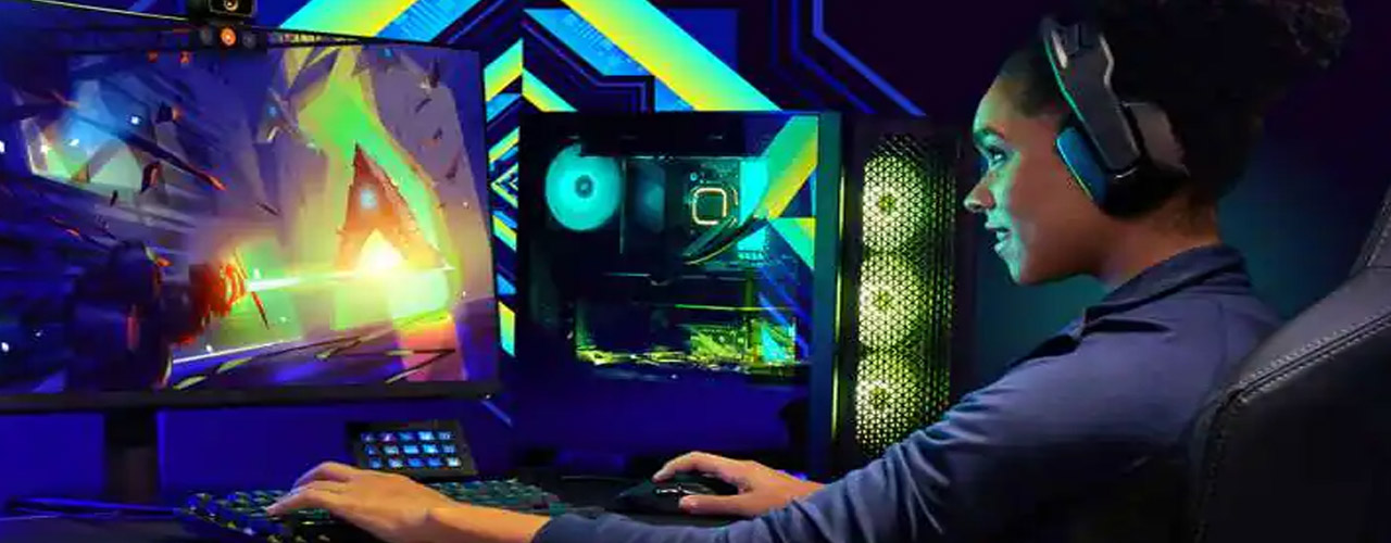 Computer Gaming Girl