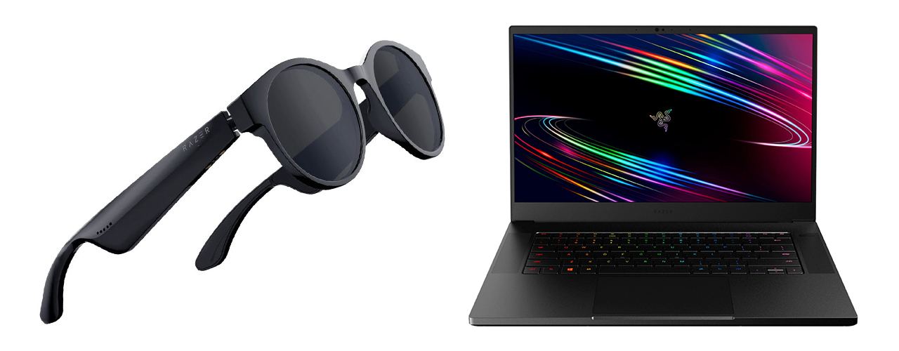 Razer - Anzu Smart Glasses and Razer - Blade 15 Advanced - 15.6