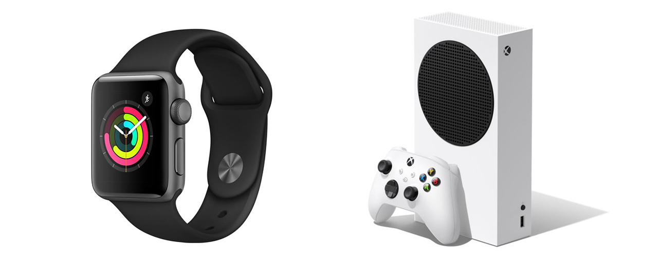 apple watch, xbox