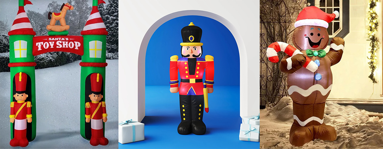 wayfair holiday characters yard inflatables