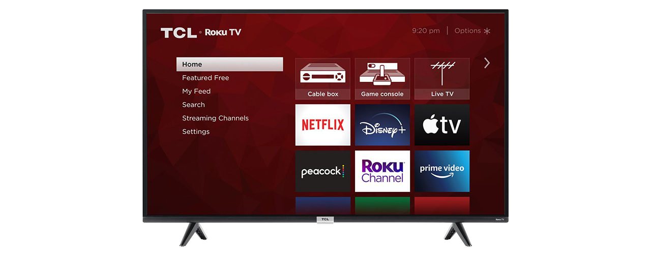 TCL - 65” Class 4 Series 4K UHD Smart Roku TV