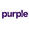 紫色のロゴ